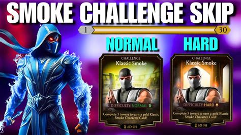 Mk Mobile I Skipped Klassic Smoke Challenge In Normal And Hard Mode