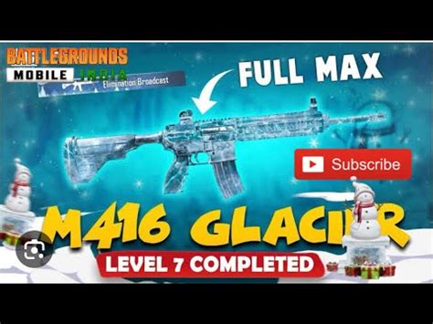 Finally M4 Glacier Back BGMI FULL MAX M4 GLACIER AKM GLACIER