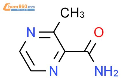 104893 52 93 甲基吡嗪 2 羧酰胺化学式、结构式、分子式、mol 960化工网