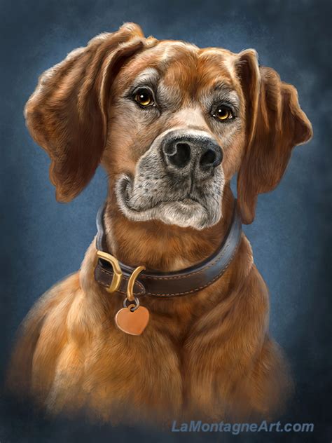 Painting Pet Portraits - LaMontagne Art