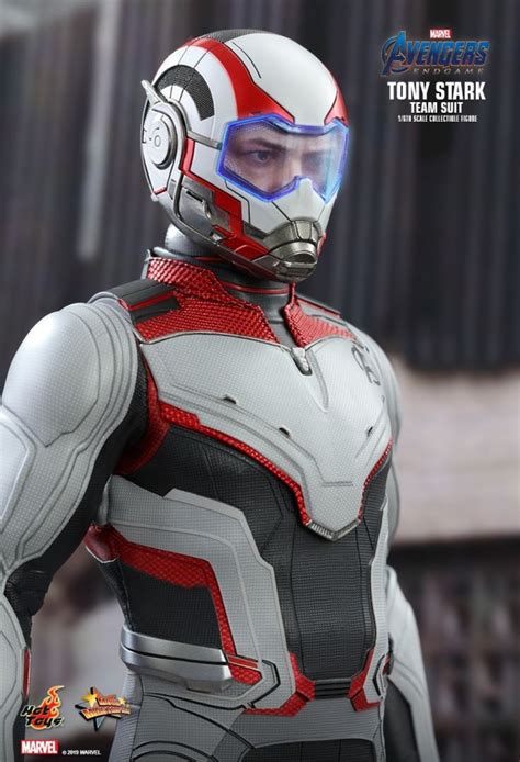 Tony Stark Team Suit Version Aus Dem Film Avengers Endagam Von Hot Toys MMS