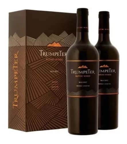 Vino Trumpeter Malbec Estuche X 2 X 750ml