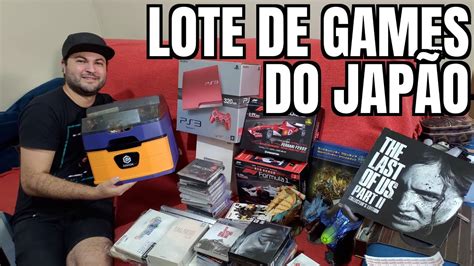 Lote de Games do Japão caixa 1 3 YouTube