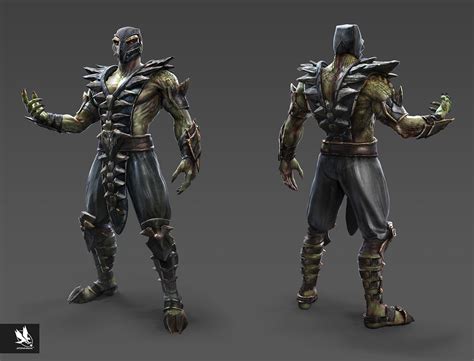 Mortal Kombat Reptile Art