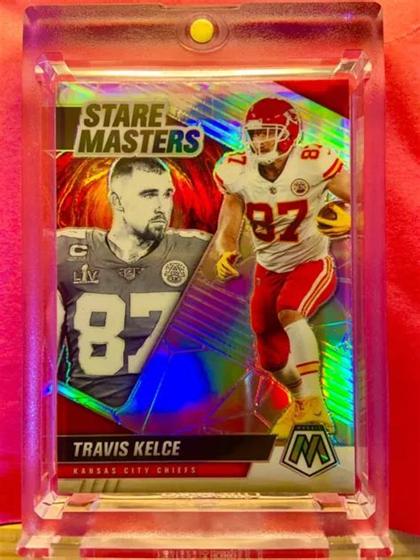 Travis Kelce Sp Mint Invest Chiefsrefractorprizmstare Masters