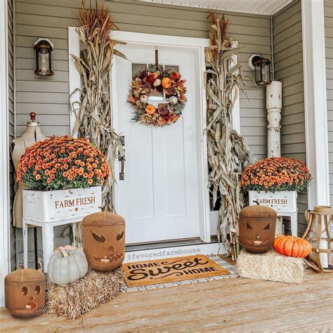 Spooktacular Halloween Front Porch Ideas To Delight Trick Or