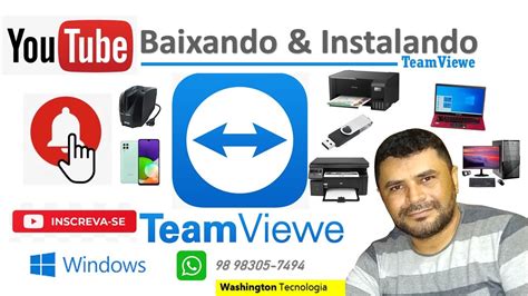 COMO BAIXAR Programa TeamViewer E INSTALAR GRATIS Ano 2022 YouTube