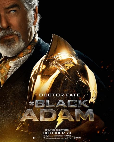 Black Adam De Nombreux Posters In Dits Un Nouveau Trailer Arrive