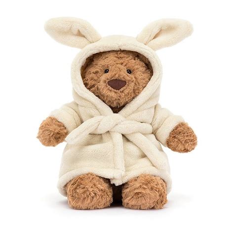 Bartholomew Bear Bathrobe By Jellycat