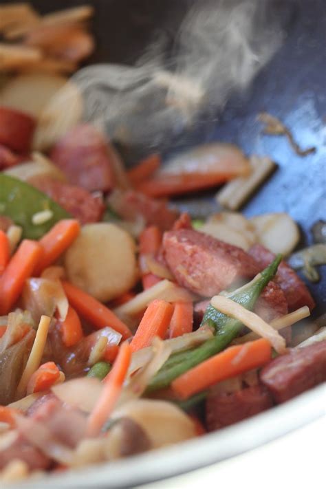 Kielbasa Stir Fry