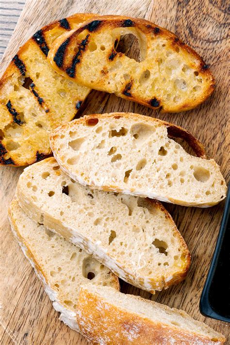 Easy Homemade No Knead Ciabatta Bread The Belly Rules The Mind