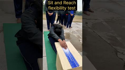 Sit And Reach Flexibility Test Shorts Trending Viral Youtubeshorts