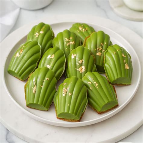 Matcha Madeleines Desserts To Make Mini Desserts Formation Patisserie