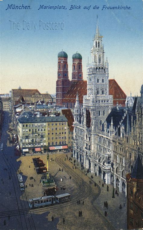 The Daily Postcard: Marienplatz, Munich - Germany