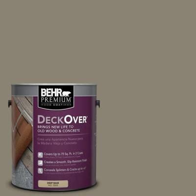 Behr Premium Deckover Gal Sc Chatham Fog Solid Color Exterior