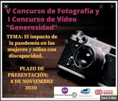 El Concurso De V Deo Y Fotograf A Generosidad Visibilizar Este A O