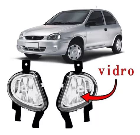 Par Farol Milha Corsa Wind Classic A Auxiliar Frete Gr Tis