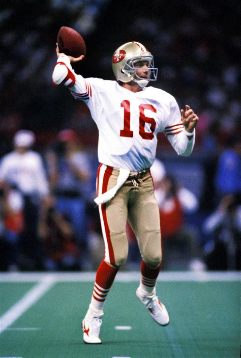 Joe Montana San Francisco 49ers 49ers Players Nfl Football Players