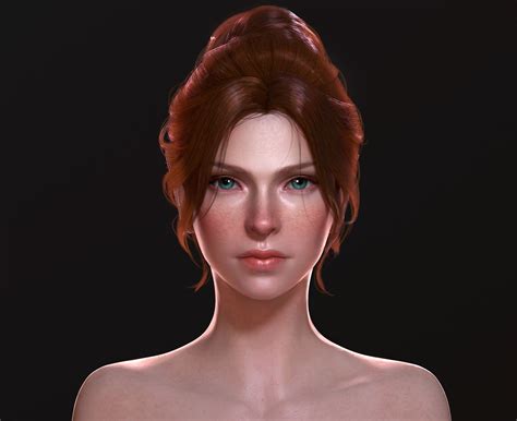 Artworkveanx Fantasy Character Art 3d Model Character Female