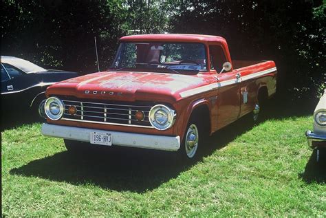 1966 Dodge D100 Sweptline Pickup Richard Spiegelman Flickr