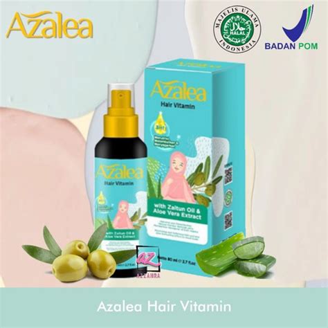 Jual Azalea Hair Vitamin With Zaitun Oil Aloe Vera Extract Ml