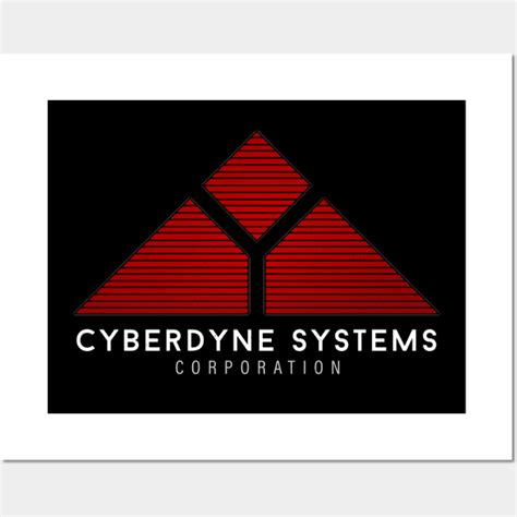 Cyberdyne Systems Corporation - vintage logo - Cyberdyne - Posters and ...