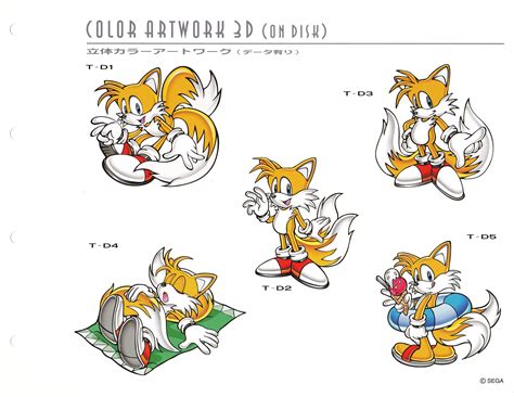 Classic Sonic Model Sheet