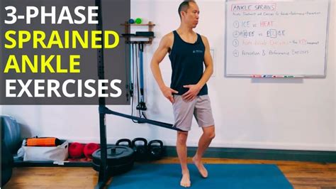 5 Science Based Exercises For The 3 Phases Of Sprained Ankle Rehab In