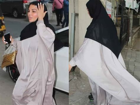 Rakhi Sawant Starts Wearing Burqa Video Goes Viral On Internet