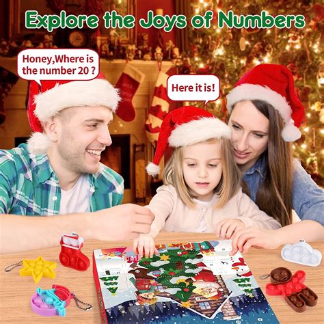 Buy Christmas Advent Calendar 2022 24 Days Mini Pop Surprises