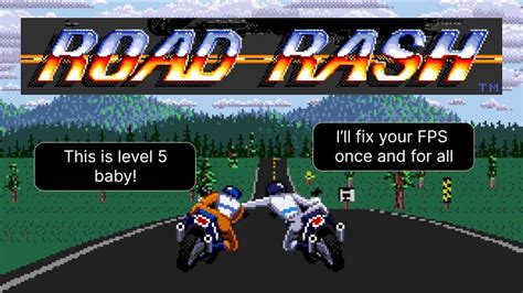 Road Rash Fixed Fps Sega Genesis Longplay Level Youtube