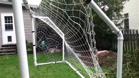 Soccer Goal Made Out Of Pvc Pipe Youtube