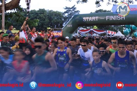 Gubernur Dan Danrem Gatam Lepas Peserta Sriwijaya Lampung Run