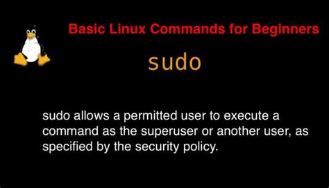 Sudo Command In Linux With Examples Devopsroles