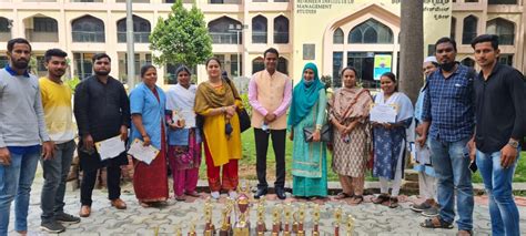 Al Ameen College Of Law Nd Place In Founders Day Throwball Tournament