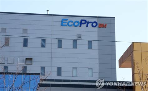 주가 급등 에코프로비엠 삼성물산·포스코케미칼 시총 제쳤다 연합뉴스