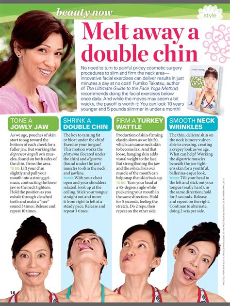 5 Exercises To Avoid Stubborn Double Chin Face Yoga Method Face Yoga