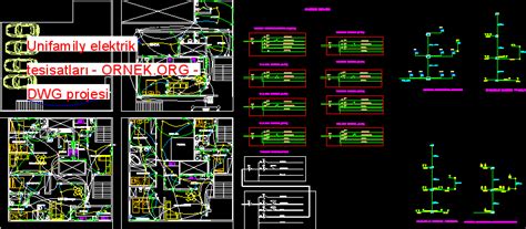 havalandırma sistemi dwg projesi Autocad Projeler