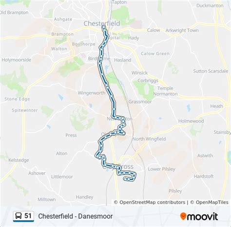 51 Route Schedules Stops And Maps Updated