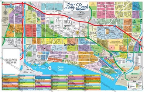 Long Beach Map Free Long Beach Guide