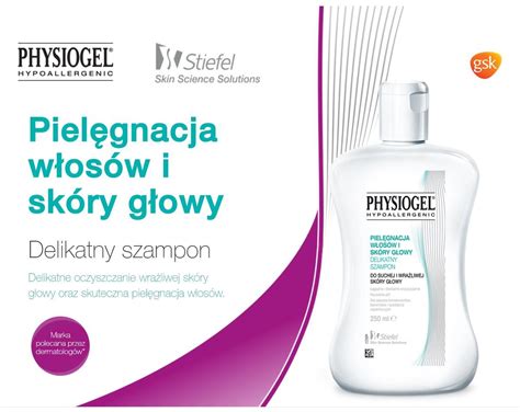 Dermokosmetyk Physiogel Hypoallergenic Pielęgnacja włosów i skóry głowy