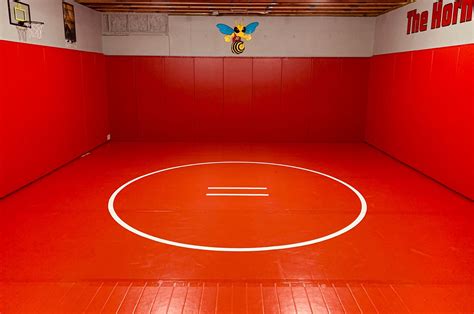 13' x 13' x 1 3/8" Roll-Up Wrestling Mat | AK Athletic Equipment