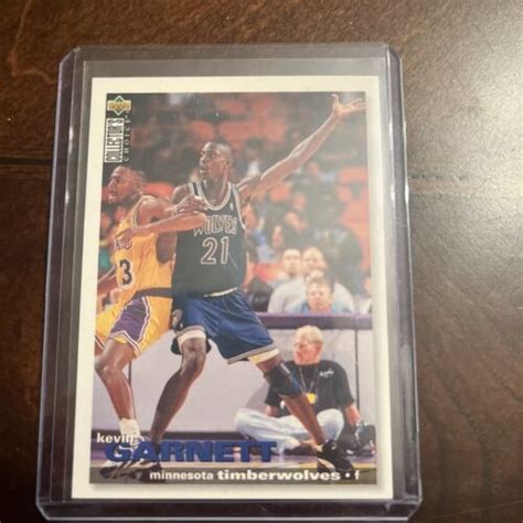 Upper Deck Collector S Choice Kevin Garnett Rc Ebay