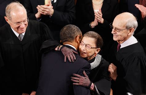 Ruth Bader Ginsburg Returns To The Supreme Court After Having Cancer Surgery In December