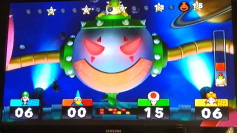 Mario Party 9 2012 Bowser Jr Breakdown Boss Battle 4 Players