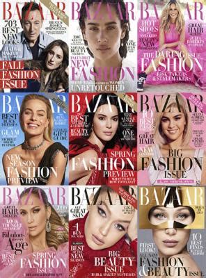 Harper S Bazaar USA Full Year 2018 Collection PDF Digital Magazines