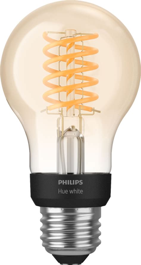 Best Buy Philips Geek Squad Certified Refurbished Hue White Filament A19 Bluetooth Smart Led