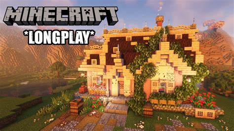 Minecraft Relaxing Longplay Cozy Cherry Blossom House No Commentary