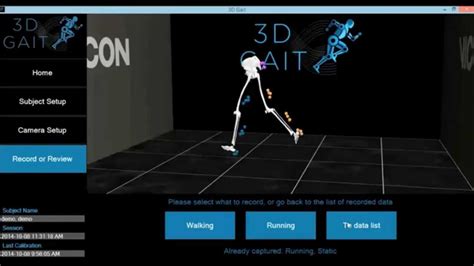 3d Gait Tutorial Video Oct10 14 Final Youtube