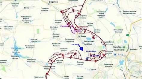 Russian assault groups came close to the tram ring in the south-eastern ...